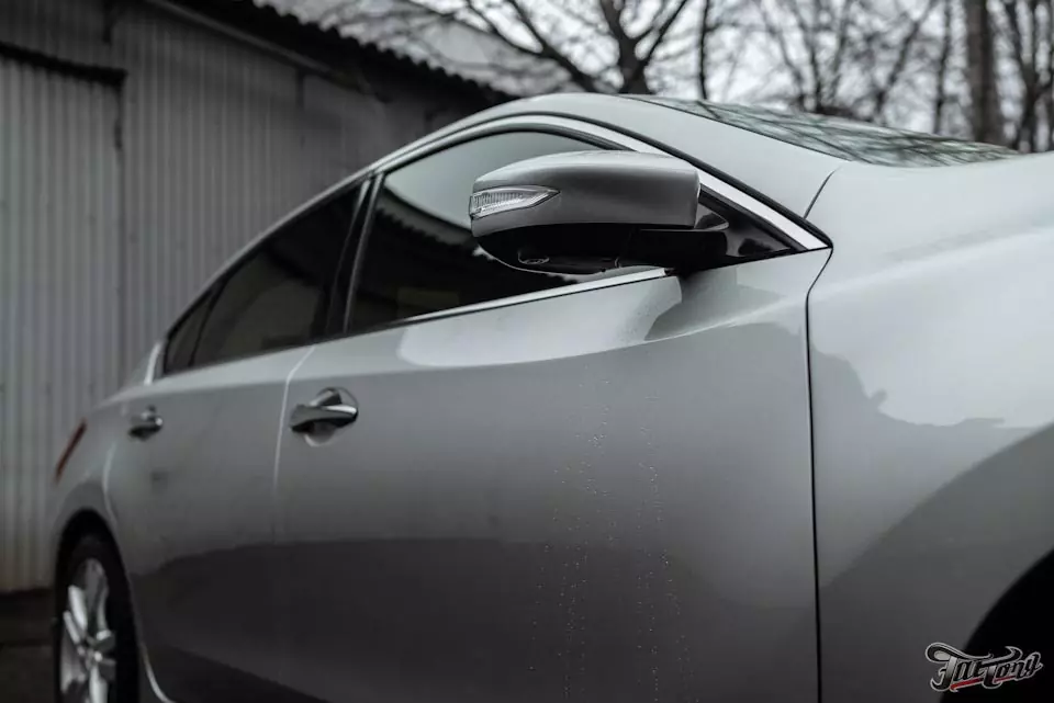 Nissan Teana. Полный окрас кузова и оклейка в полиуретан.